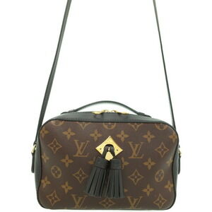 Louis Vuitton Monogram Leather Brown Saintonge Shoulder Bag